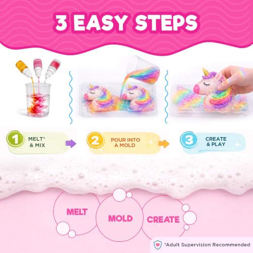 Doctor Jupiter Princess Glitter Soap Making Kit for Kids Ages 6+ - style: Princess Glitter Soaps: 6+