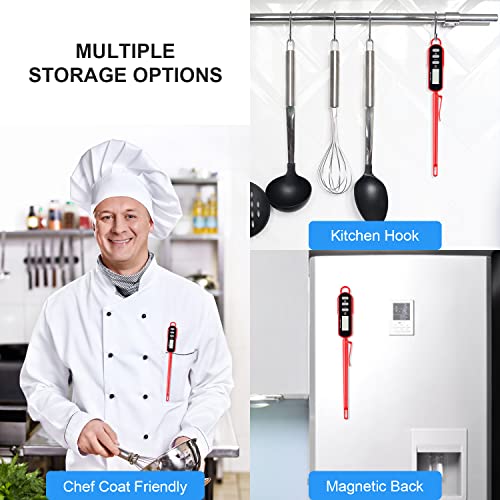 LONICERA Digital Cooking Thermometer for Sourdough Bread, 5-Inch Probe