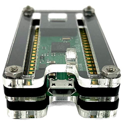 C4Labs Zebra Pico W Case – for the Raspberry Pi Pico W/Pico 2 / Pico 2W - Three Pack - size: Three Pack