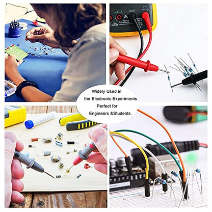 1460Pcs 1/4W 73 Values 1% Precision Metal Film Electronic Resistor Assortment Kit Set 1ohm-1Mohm for Arduino