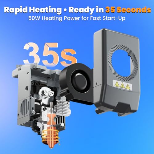2-Pack Upgraded 0.4mm All-Metal Hotend Kit for FLASHFORGE AD5X 3D Printer