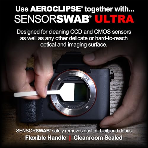 Aeroclipse Optic Cleaning Fluid - Non-Flammable Camera Lens Cleaner and Digital Sensor Cleaning Solution for Coated Lenses, Telescope, Projector and Other Optical Products - Dropper Tip (15ml) - 0.5oz - size: 0.5oz, style: Aeroclipse