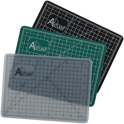 Acurit Self-Healing Cutting Mats - Self-Healing Craft Mats for Cutting, Measurements, Studios, Design, & More! - [Green - 18x24"] - color: Green, size: 18x24
