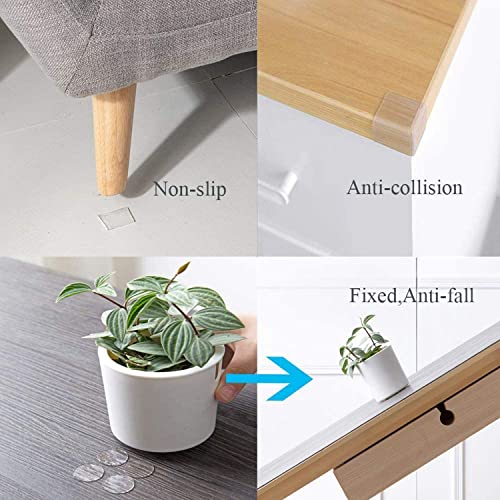 BRAVESHINE Double Sided Mounting Tape | Strong Stick Adhesive | Removable - size: Round 2 inch x 2 inch