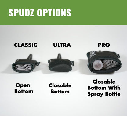 SPUDZ Ultra Microfiber Lens Cleaner with Closeable Bottom – Clip-On Pouch, Washable – for Binoculars, Scopes, Glasses, Screens | Ultra We The People, 6 x 6 Inch - color: We the People, size: 6 x 6 Inch