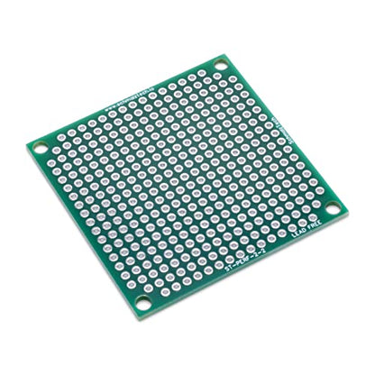 Double Sided LF HASL Perf Board, PCB Board, Electronic Circuit Board for DIY Prototype Circuit, FR4, Plated Through Hole Solder Prototype Board, ST-PERF-2-2 (2" x 2" - 2 Pack) - style: 2" x 2" - 2 Pack