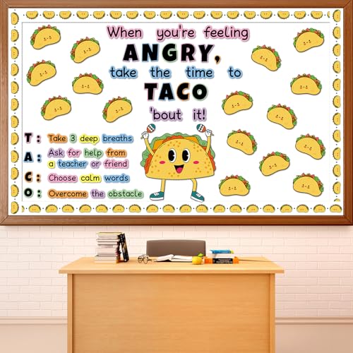 party greeting Taco Mexico Bulletin Board Set for Back to School Decoration - style: Taco