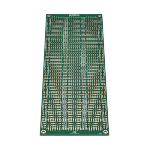 Double Sided ENIG Protoboard, Solderable Breadboard, Electronic Circuit Board for DIY Prototype Circuit, FR4, Plated Through Hole Solder Prototype Board, ST-Proto (3" x 8") - style: 3" x 8"