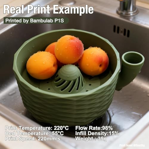 YXpolyer PLA Plus Filament 1.75mm Olive Green Food-Grade PLA Material - color: Olive Green