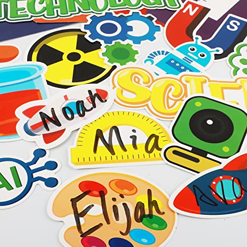 STEAM Bulletin Board Decorations STAEM Science Bulletin Board Welcome Cutouts Classroom Decor School Holiday Bulletin Board Decor - style: STEAM