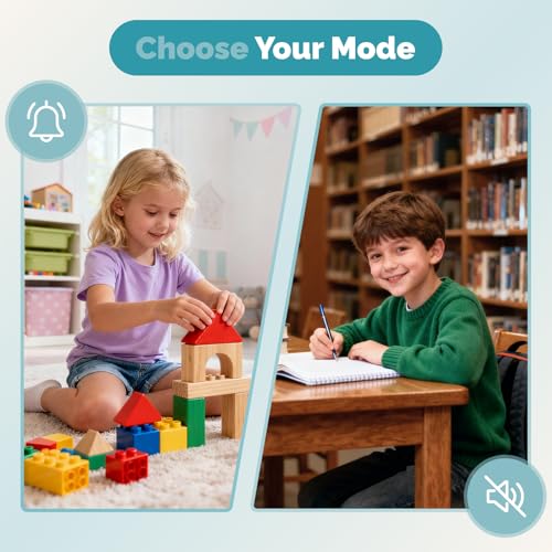 KADAMS Pomodoro Timer – Visual Timer Cube, LED Countdown Ring & Count Up Mode, Silent Flip Productivity Timer for Study, Classroom, Office, Cooking (Green 5-10-25-50 min) - color: Green 5-10-25-50 Min