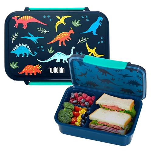 Wildkin Reusable Food Container for Kids – Jurassic Dinosaurs - color: Jurassic Dinosaurs