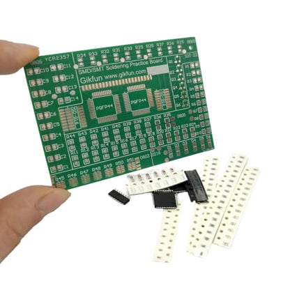 Gikfun DIY SMD/SMT Components Practice Board Soldering Skill Training Kit AE1173