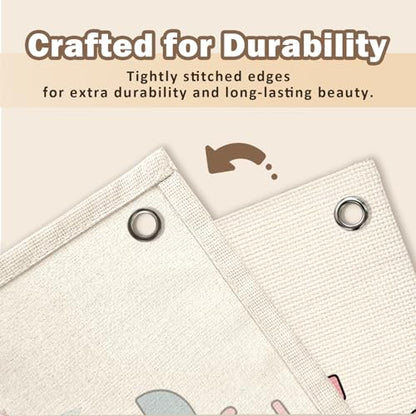 Silly Goose Classroom Nursery Decor Wall Hanging Banner - color: 02-Silly Goose Classroom(Beige)