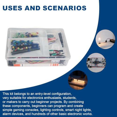 Electronic Component kit for Arduino Starter Kit Breadboard 830+400 PCB