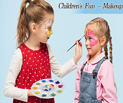 22PCS Paint Tray Palettes,Plastic Paint Pallets for Kids or Adult to Paint - color: 22pcs
