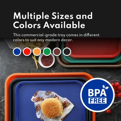 New Star Foodservice 28010 Fast Food Tray, 12 by 16-Inch, Assorted Colors
