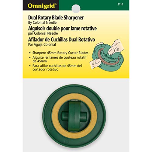 Dritz Omnigrid Rotary Cutter Dual Sharpener, 45mm, Green