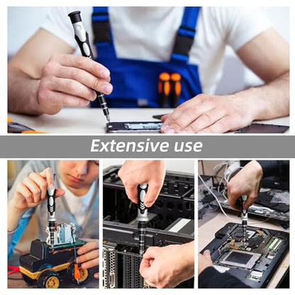 115-in-1 Precision Screwdriver Set, Magnetic Electronics Repair Tool Kit