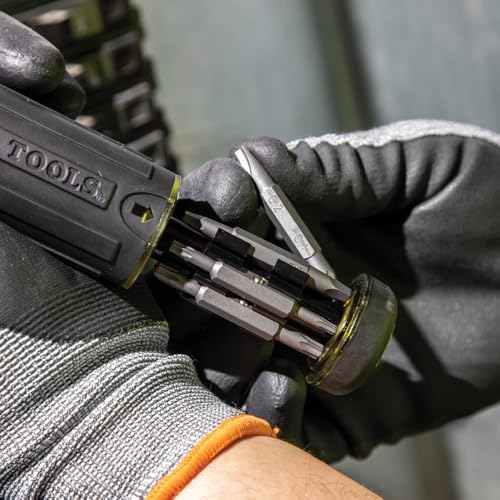 Klein Tools 32305 15-in-1 Multi-bit Ratcheting Screwdriver - size: 15-in-1, Standard