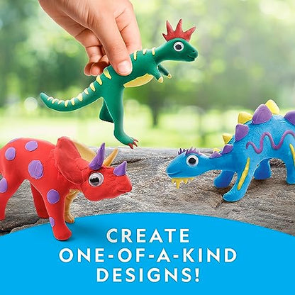 National Geographic Clay Dinosaur Arts and Crafts Activity Kit for Kids - style: Dino Clay Craft Kit