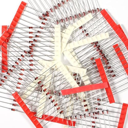 14 Value 280pcs 1W Zener Diodes Assortment Kit 3.3V 3.9V 4.7V 5.1V 6.2V 6.8V 8.2V 10V 12V 15V 16V 18V 20V 24V Assorted Set - style: 280pcs