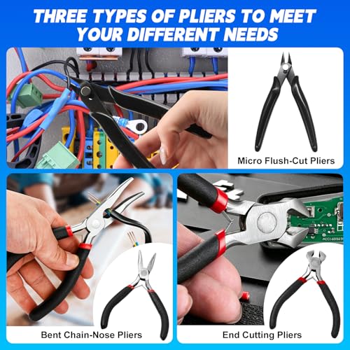 AOBOPLE 74 Pcs 3D Printer Tool Kit with Deburring Tool& Countersink Reamers - color: 74 Pcs
