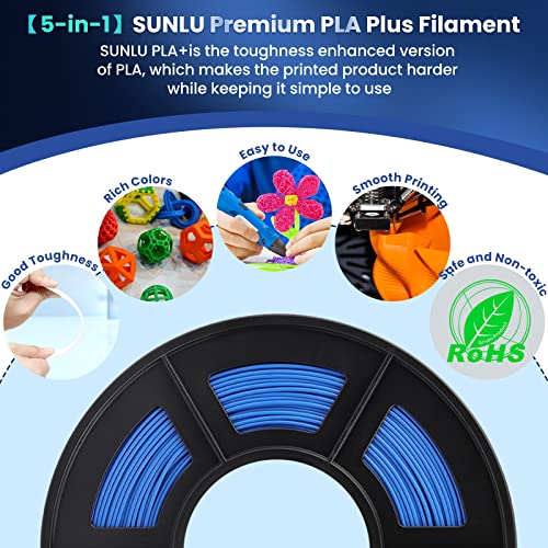 SUNLU PLA Plus Filament 1.75mm Transparent 1KG - color: 1000g-pla Plus Transparent, size: 1 kg