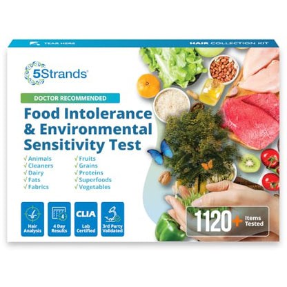5Strands Food Intolerance & Environmental Sensitivity Test for All Ages