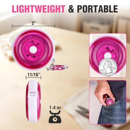 WORKPRO Soft Tape Measure, 60" Retractable Body Measuring Tape, Pink 2-Pack - color: Pink