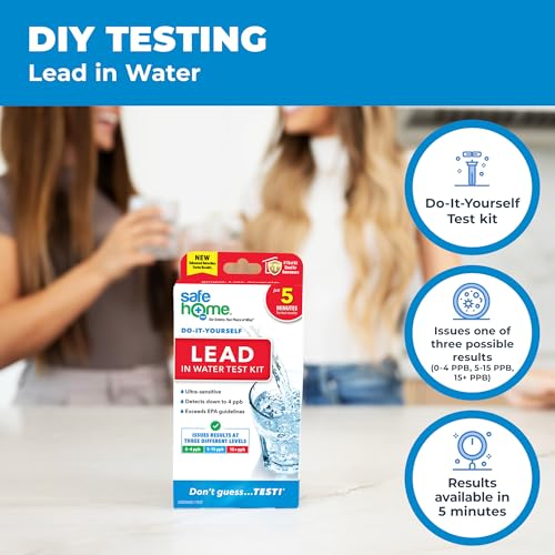 Safe Home DIY Lead in Drinking Water Combo Test Kit- (2 Pack) - color: 2-Pack