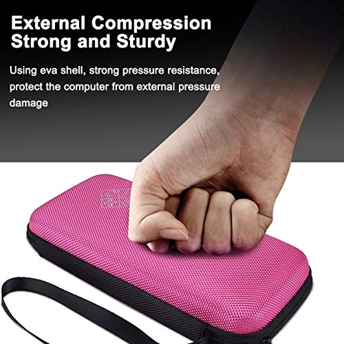 Hard EVA Shockproof Carry Case Bag Pouch for Texas Instruments TI-84 Plus CE/Color TI-83 Plus,TI-89 Titanium, HP 50G Graphing, Scientific Financial Calculators (Pink) - color: Pink