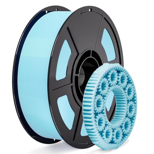 iSANMATE Sky Blue PETG HF Filament 1.75mm 50-400mm/s 1KG Rapid for Bambu - color: Sky Blue