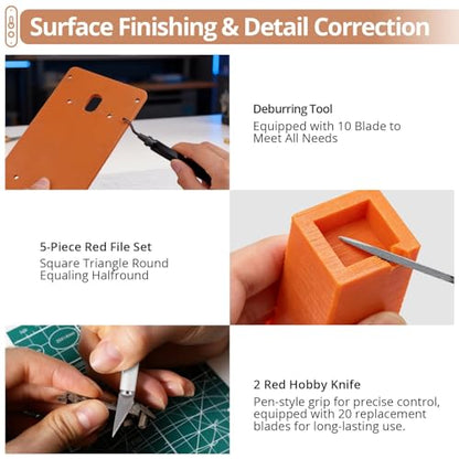 KAMTOP 96-Piece 3D Printer Tool Kit, 3D Printing Accessories