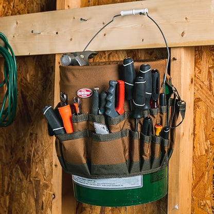 Bucket Boss The Bucketeer Bucket Tool Organizer in Brown, 10030 - size: (Pack of 1)