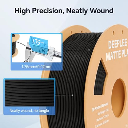 Matte PLA Filament 1.75mm 1kg Ice Blue - color: 1*ice Blue