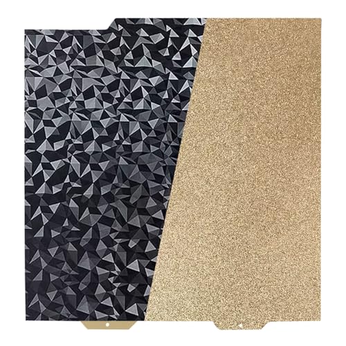 IdeaFormer-3D Diamond PEO Textured PEI Build Plate for Bambu Lab A1 Mini, PEO PEI Textured Spring Steel Plate Flexible PEO PEI Sheet 184x184mm for Bambu A1 Mini - color: Smooth PEO+Textured PEI