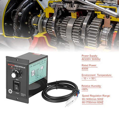 Acogedor AC Motor Speed Controller 400W 220V, Forward Reverse