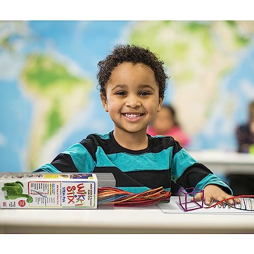Wikk Stix STEM Pak, 108 feet of Wikki Stix in bright colors to take the challenge out of STEM activities, Made in the USA