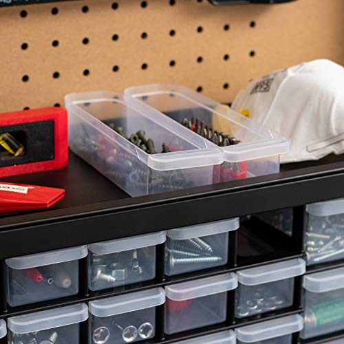 IRIS USA 26-Drawer Teacher Toolbox, 2 Pack, Craft Storage Drawers, Black - color: Black, size: 26 Drawer - 2 Pack