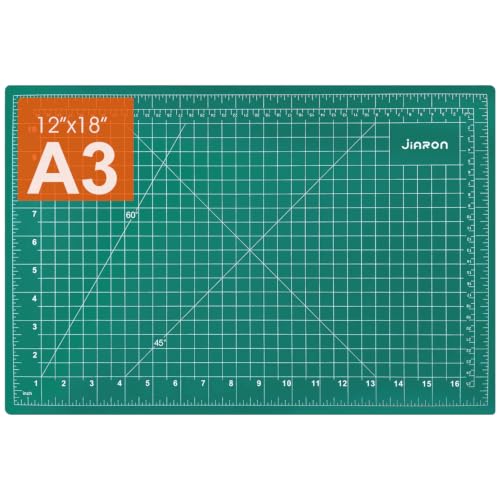 JIARON Self Healing Cutting Mat for Rotary Cutting, 12x18 Inch, Double Sided, 5 Layers, for Sewing, Crafts, Scrapbooking - color: 1PC