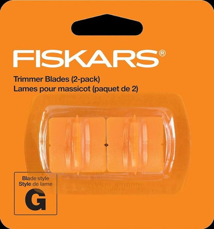 Fiskars Paper Cutter Replacement Blades, Style G, 2-Pack - size: 2-Pack, style: Style G