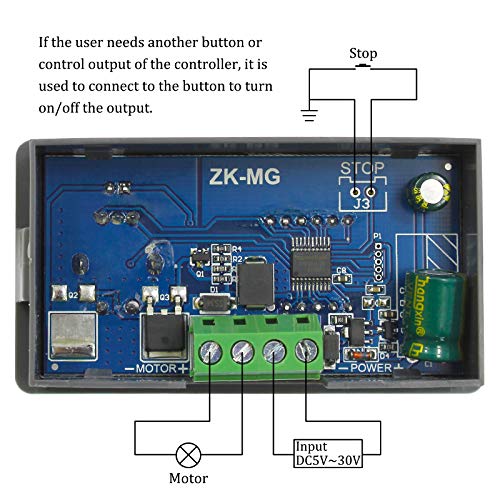 PWM DC Motor Speed Controller Switch