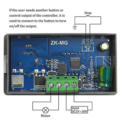 PWM DC Motor Speed Controller Switch