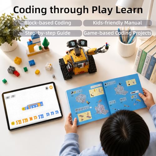 STEM Robot Building Kit with Remote Control STEM Gift for BoysAges 8-13