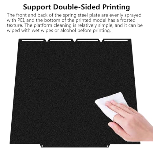 for Snapmaker U1 Build Plate Double Sided PEI Textured Hotbed Mat - color: For Snapmaker U1