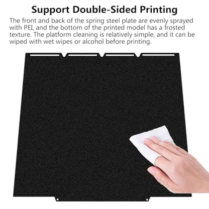 for Snapmaker U1 Build Plate Double Sided PEI Textured Hotbed Mat - color: For Snapmaker U1