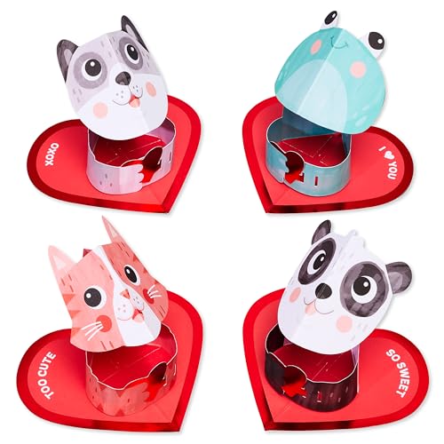 American Greetings Magic Moments Pop Up Candy Holder Valentines Day Card (So Sweet) - color: MM Candy Holder Characters
