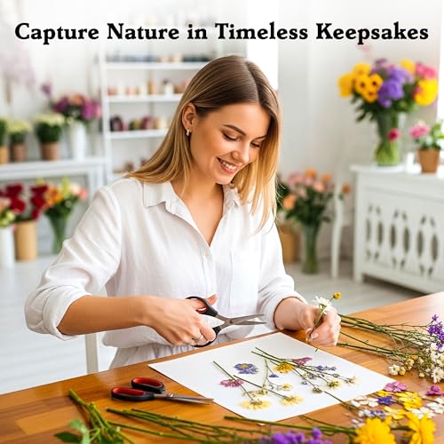 Aboofx Extra Large Flower Press Kit for Adults, 15"x 15" 6 Layers Wooden Flowers Pressing for DIY Easter Theme Pressed Flowers Art, Big Flower Preservation Kit for Frame Bookmark Resin Craft Projects - size: 15"x 15" 6 Layers