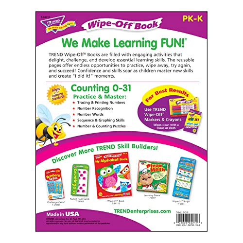 Counting 0–31 Wipe-Off® Book